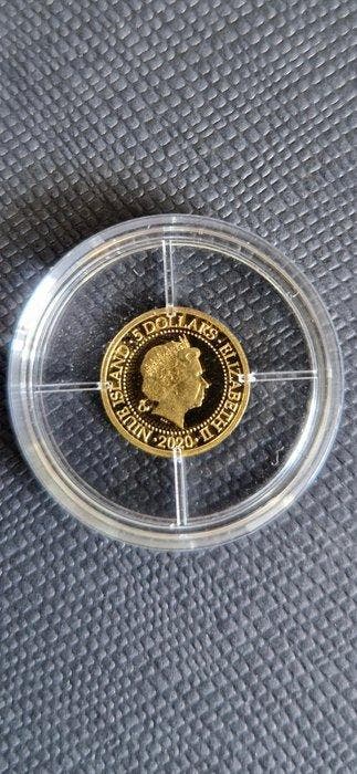 Niue. 5 Dollars 2020, 0.5 gr. (Sans prix de réserve)