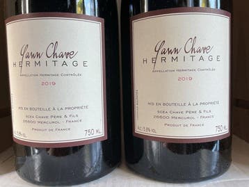 2019 Domaine Yann Chave - Hermitage - 2 Flessen (0.75 liter)