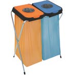Afvalzakhouder | EKOTHINKS | Staal/Kunststof | Blauw/Oranje, Verzenden, Nieuw in verpakking