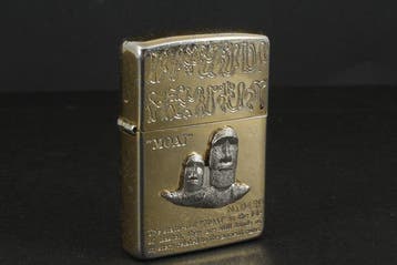 Zippo - MOAI / Easter Island themed windproof - Zakaansteker, Nieuw