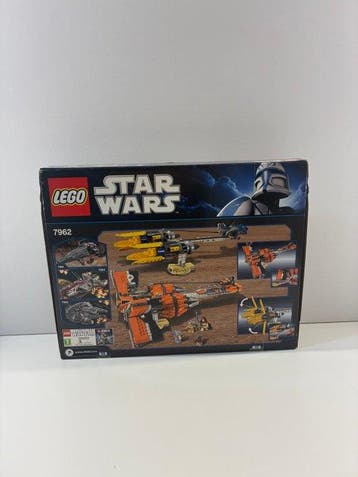 Lego Set - 7962 - Star Wars - ANAKIN & SEBULBAS PODRACES -