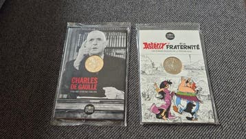 Frankrijk, België. 2,5 Euro / 5 Euro / 10 Euro 2015/2020 (5