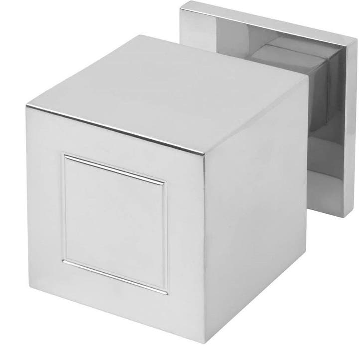 Voordeurknop SQUARE JB200V Vast op rozet rvs gepolijst, Bricolage & Construction, Bricolage & Rénovation Autre