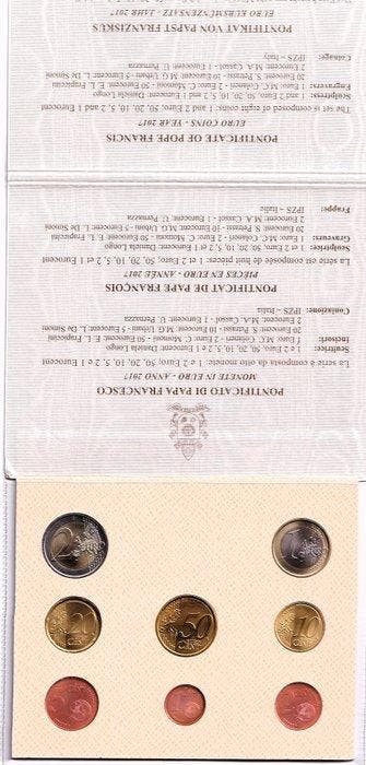 Vaticaan. Year Set (BU) 2017 (Zonder minimumprijs)