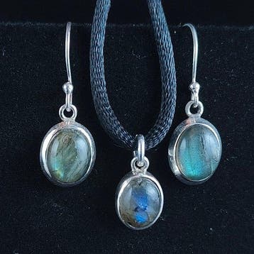 Argent - Ensemble de bijoux 2 pièces - Labradorite, Collections
