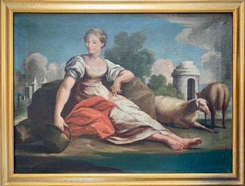 Francesco Zuccarelli (1702-1788), Kring van - Pastorella a