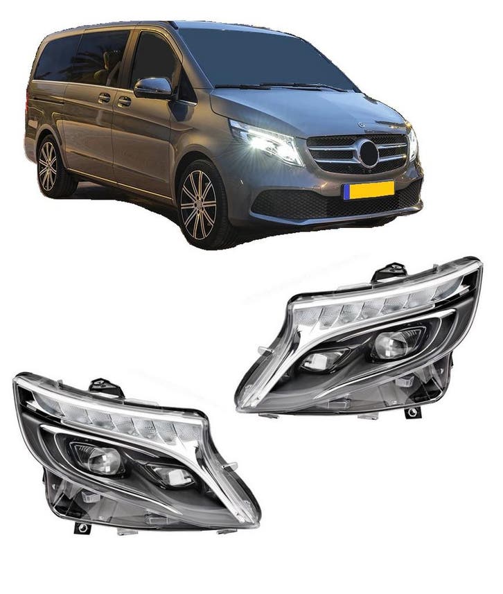LED Koplampen | geschikt voor Mercedes-Benz | Vito 14- 4d bu, Auto-onderdelen, Verlichting, Nieuw, Mercedes-Benz, Verzenden