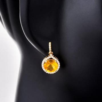 Sans prix de réserve - Boucles doreilles - 14 carats Or
