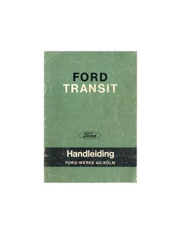1965 FORD TRANSIT INSTRUCTIEBOEKJE NEDERLANDS, Ophalen of Verzenden