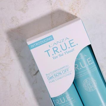 L'Anza T.R.U.E. Gift Set (Shampoo), Verzenden, Nieuw, Gel, Wax, Haarlak of Mousse