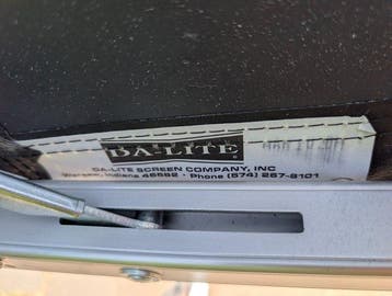 DA-LITE Fast-Fold DELUXE 120 inch Beamer screen Projecteur