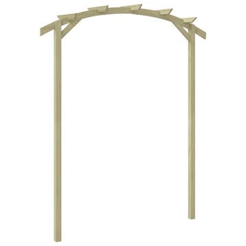vidaXL Pergola 180x210x40 cm geïmpregneerd grenenhout, Verzenden
