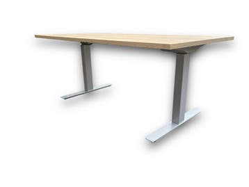 Refurbished Verstelbaar bureau, Verzenden, In hoogte verstelbaar, Zo goed als nieuw