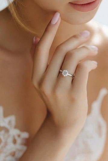 Tiffany & Co. - Bague Platine, Tiffany & Co. Bague solitaire