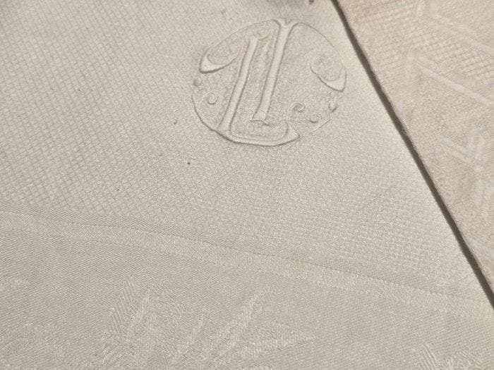 Handdoek (4) - 115 cm - 68 cm - Antieke decoraties, Antiquités & Art, Tapis & Textile