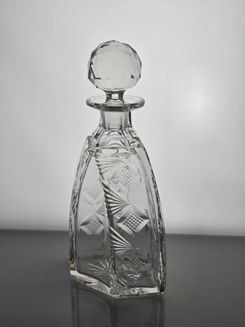 Bohemia Crystal - Karaf - Glas, Antiek en Kunst, Antiek | Glaswerk en Kristal