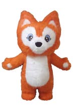 Mega Opblaasbare Mascotte Vos Oranje 3 Meter Fox Kostuum Opb, Ophalen of Verzenden, Nieuw