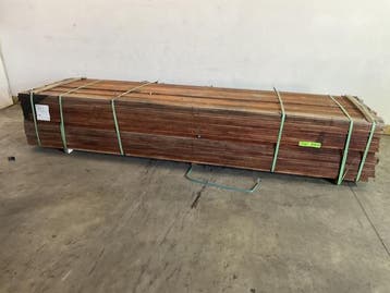 Veiling - 20x Angelim vermelho tuinplank 350x10x2 cm