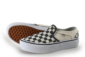 Vans Instappers Jongens in maat 34½ Wit, Jongen of Meisje, Schoenen, Nieuw, Vans