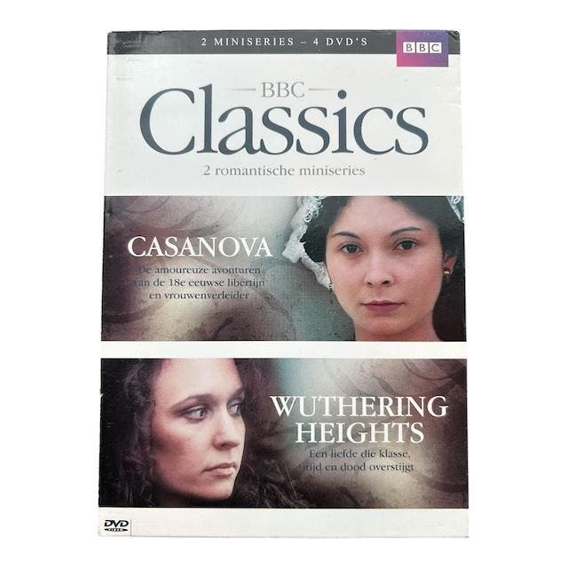 BBC Classics - Casanova & Wuthering Heights (2 Romantische, Cd's en Dvd's, Dvd's | Overige Dvd's, Verzenden