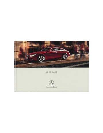 2005 MERCEDES BENZ CLS BROCHURE HARDCOVER DUITS, Ophalen of Verzenden, Nieuw
