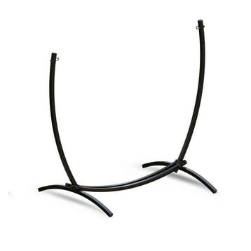 Hangmat Standaard | Zwart | Premium | Beste Prijs, Tuin en Terras, Meerpersoons, Nieuw, Ophalen of Verzenden, Met standaard