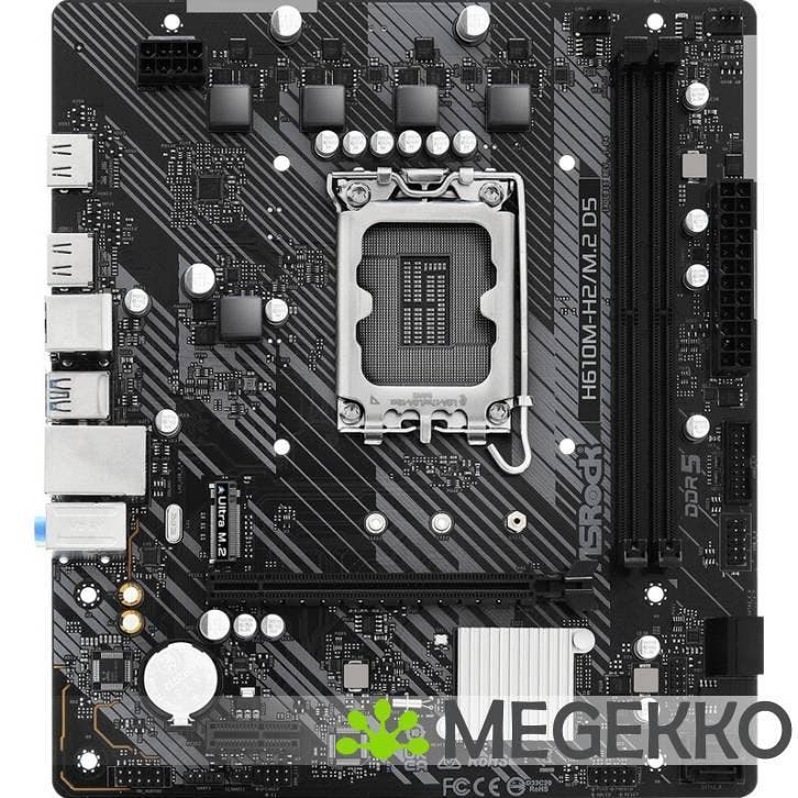 Asrock H610M-H2/M.2 D5, Computers en Software, Moederborden, Nieuw, Verzenden