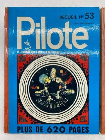 Pilote (magazine) - Recueils N°53 + N°62 - 2 Album - Eerste