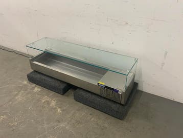 Afinox Opzet Koelvitrine - Deltahoreca, Verzenden