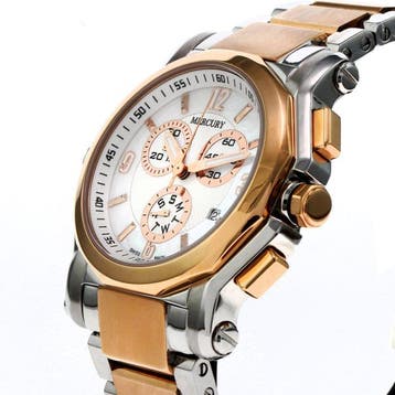 Mercury - Swiss Made Chronograph Watch - ME1075-SR-7 -, Nieuw