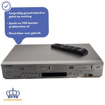 Samsung SV-DVD440 | DVD Speler | Videorecorder | VHS Recorde, Verzenden, Gebruikt, VHS-speler of -recorder