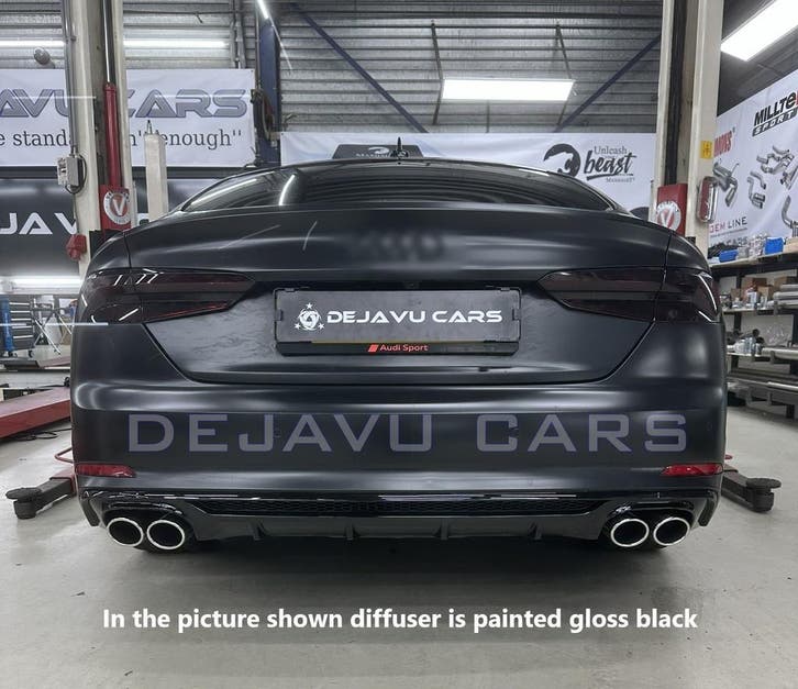S5 Look Diffuser voor Audi A5 B9 F5 S line, Autos : Divers, Tuning & Styling, Enlèvement ou Envoi