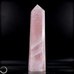 Natuurlijk rozenkwarts obelisk Zachte harmonie in een edele, Collections