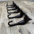 Paardenhoofd haken - XL - 18.5 cm - Set kapstokhaken (6) -