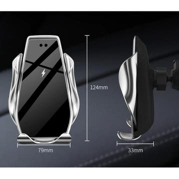 Qi Draadloze Autolader 15W - Quick Charge 3.0 - Dashboard, Verzenden