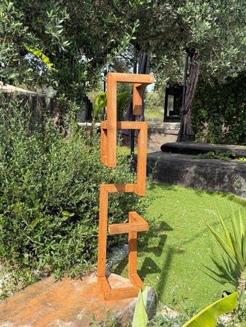 Ana Lucia B.M - Sculpture Corten - XL