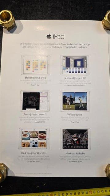 (NO RESERVE PRICE) Apple ipad posters - Macintosh, Nieuw