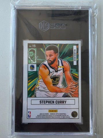 Panini Donruss Optic Stephen Curry Insert card, Net Marvels, Verzamelen, Nieuw