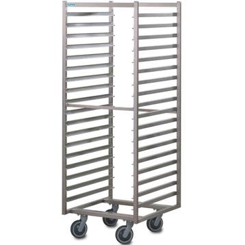 Regaalwagen | RVS | 36 Etages (1/1 GN) | Wielen |, Verzenden