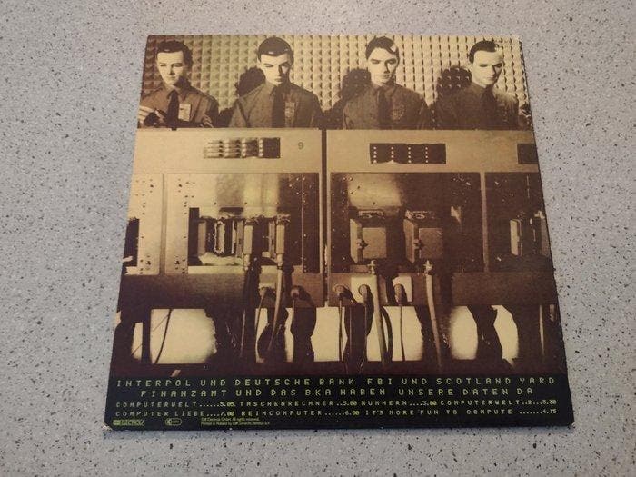 Kraftwerk - Computerwelt - Vinylplaat - 1ste persing - 1981, CD & DVD, Vinyles Singles