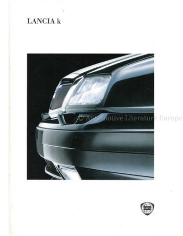 1995 LANCIA KAPPA SEDAN BROCHURE NEDERLANDS