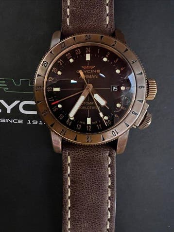 Glycine - Airman - GL0166 - Heren - 2000-2010, Bijoux, Sacs & Beauté, Montres | Hommes