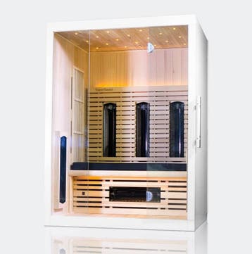 Infraroodcabine PROMO toonzaal modellen verkoop SuperSauna, Verzenden, Nieuw, Infrarood, Complete sauna
