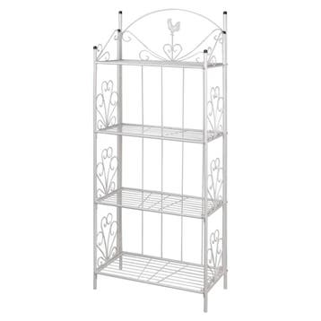 Plantenrek Maria 153cm Wit | 34% Retour Deal | Sla nu toe!, Verzenden, Zo goed als nieuw, Metaal, 60 tot 100 cm