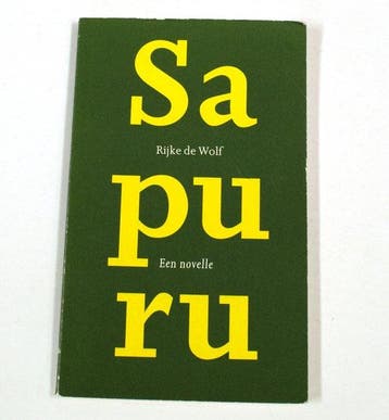 Sapuru - De Wolf, Boeken, Verzenden, Nieuw
