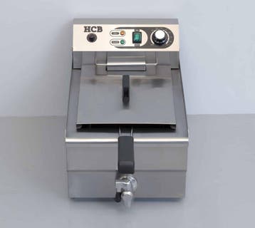 Friteuse HCB en acier inoxydable, 14 litres, 230 V, pour la, Verzenden