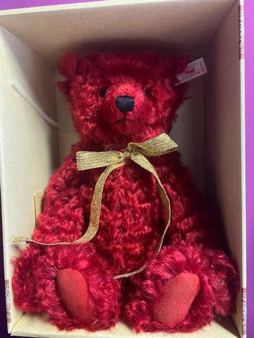 Steiff Hong-Kong Bear, romantic bear - Ours en peluche -