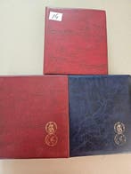 België. Albert I t.e.m. Albert II. 3 albums (Zonder