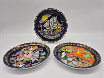 Rosenthal - Bjørn Wiinblad (1918–2006 - Wandbord - Porselein
