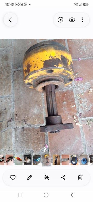 FRONTCARDAN VOOR TRACTOR DEUTZ 912 OF 913, Zakelijke goederen, Ophalen, Gebruikt